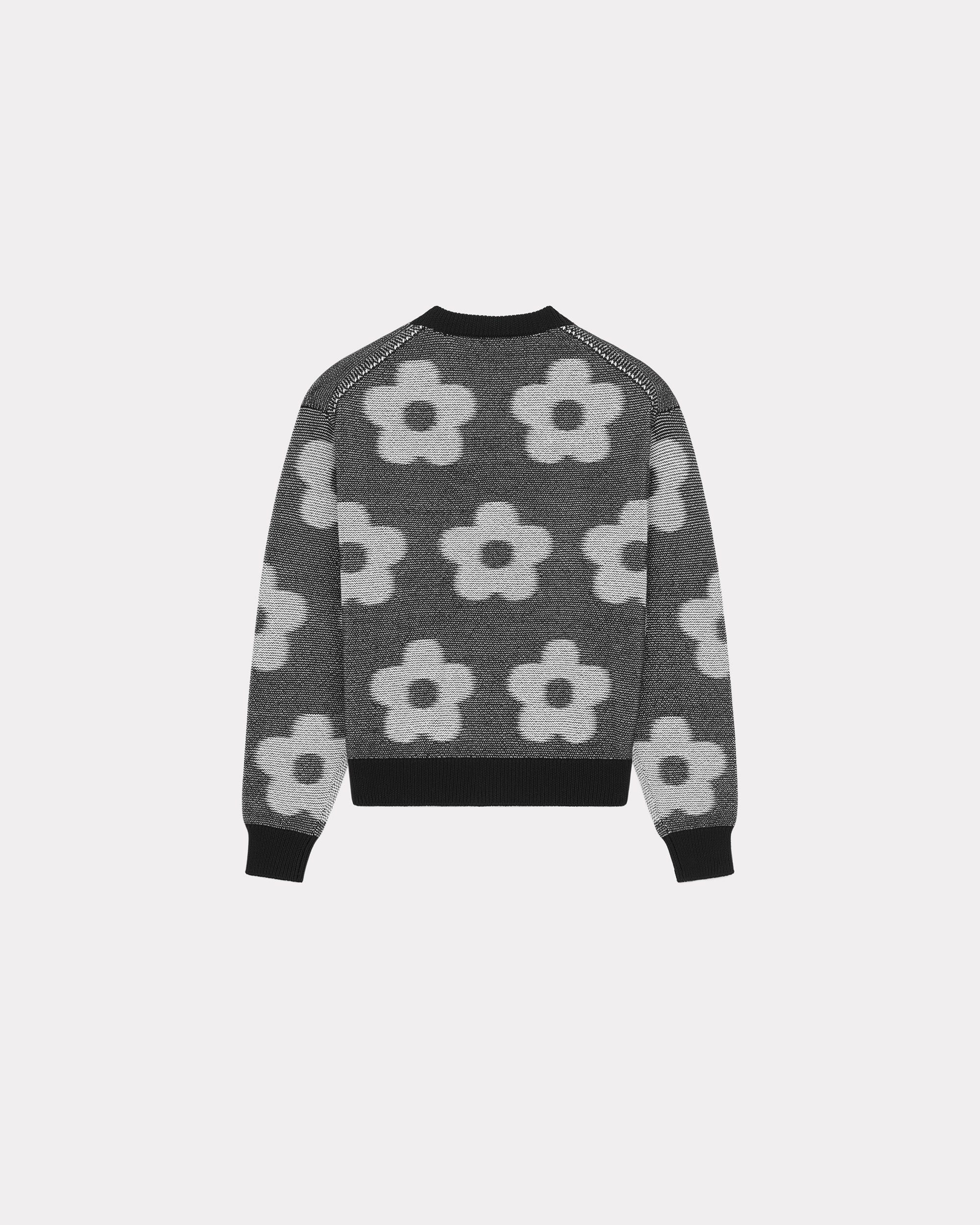 Cardigan "Kenzo Flower Spot" - Black