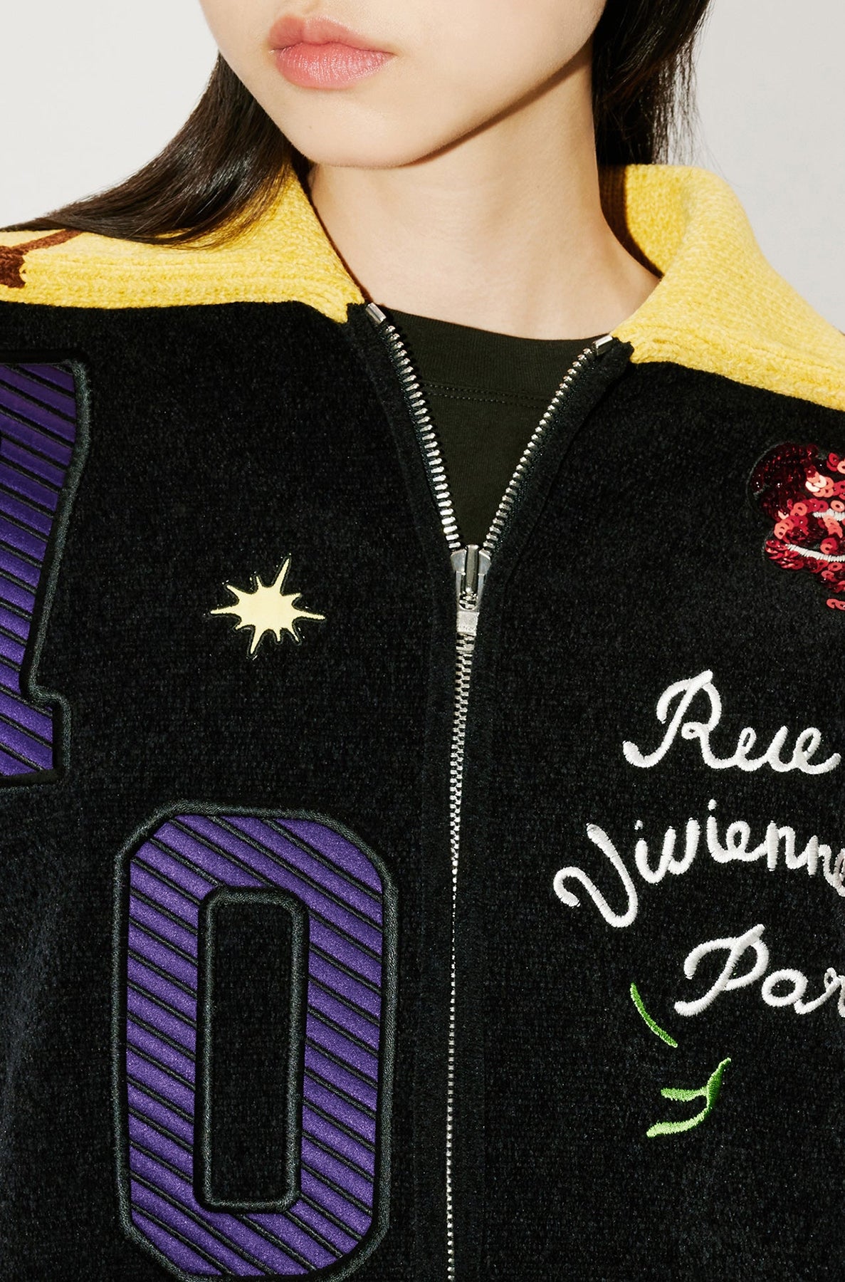 Pull à zip "Kenzo Party" - Black