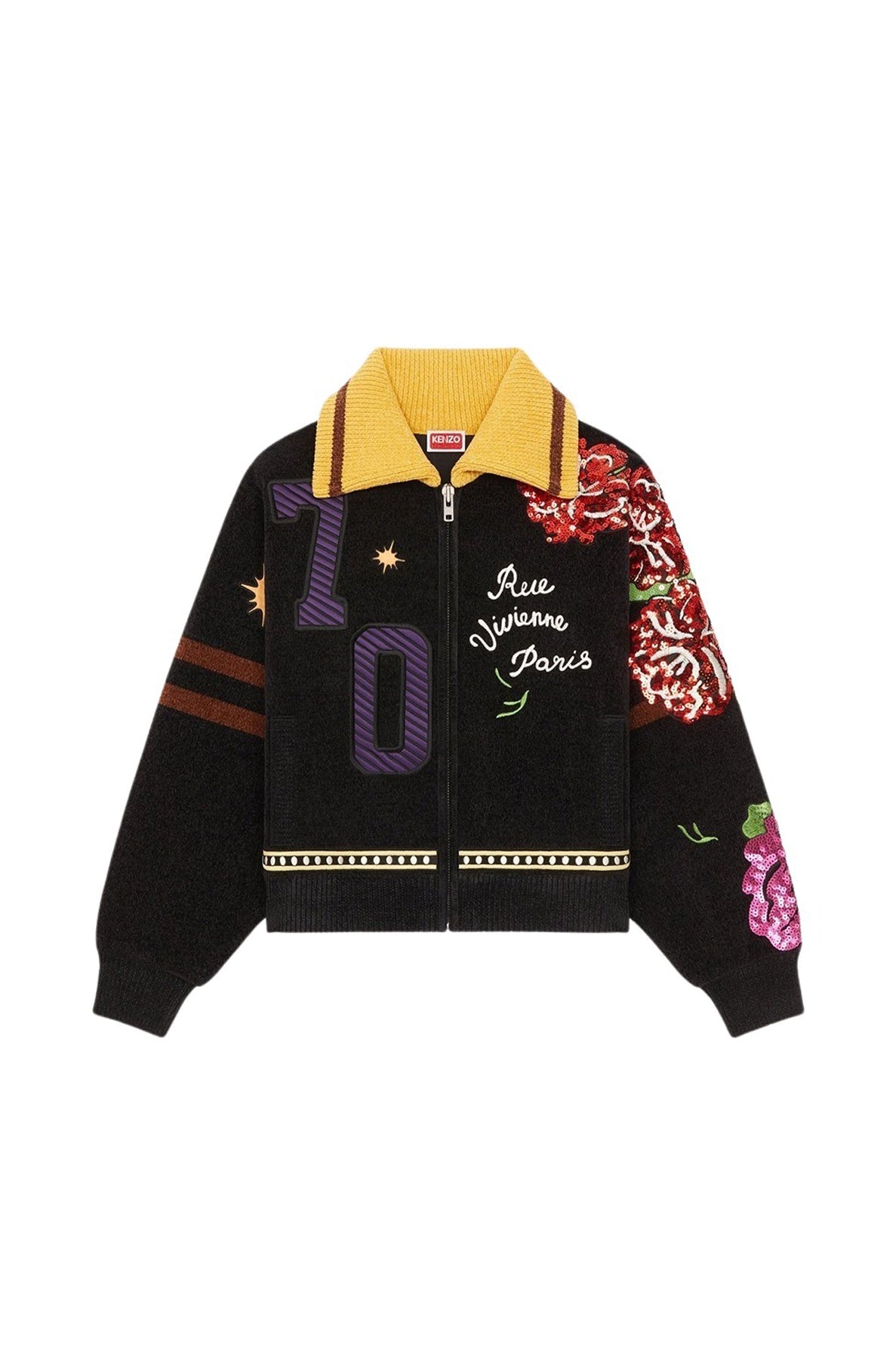 Pull à zip "Kenzo Party" - Black