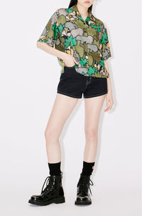 Chemise "Kimono Kenzo Camo" - Dark Khaki