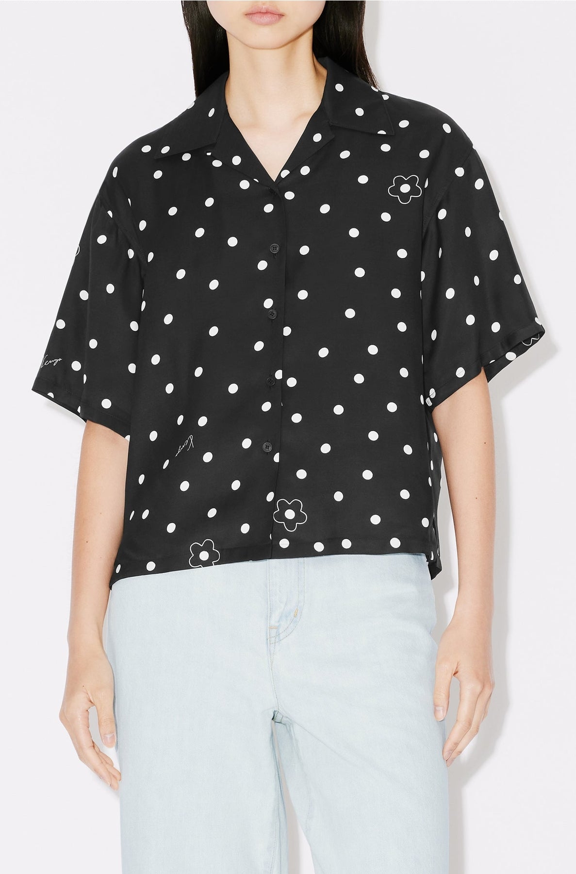 Flower Spot Hawaiian Shirt