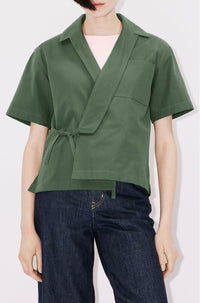 Chemise kimono - Dark Khaki