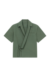 Chemise kimono - Dark Khaki