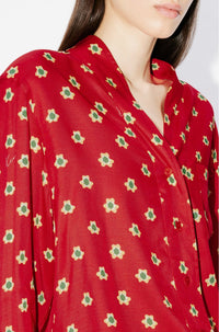 Chemise Kenzo Teddy Flower - Cherry