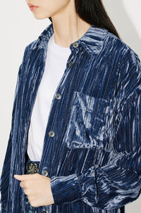 Chemise oversize - Midnight Blue