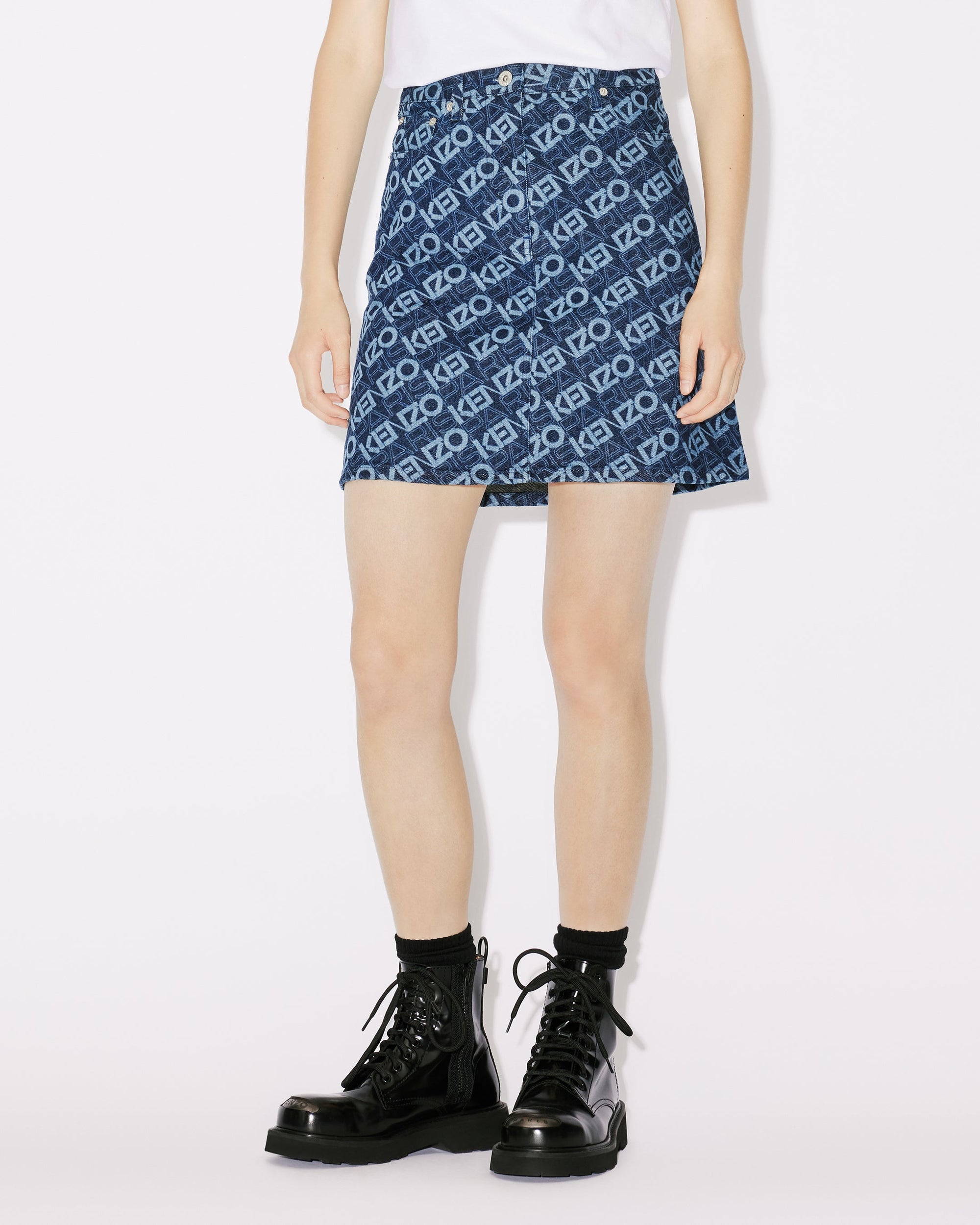 Monogram Short Skirt