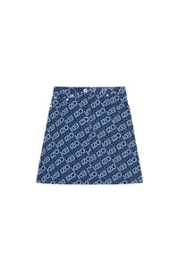 Monogram Short Skirt