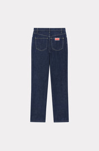 Jean Asagao droit - Rinse Blue Denim