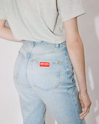 Jean droit Asagao - Medium Stone Blue