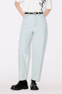 Jean carotte Kenzo Travel - Bleached Blue Denim