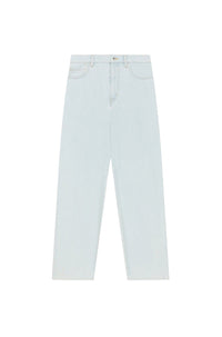 Jean carotte "Kenzo Travel" - Bleached Blue Denim