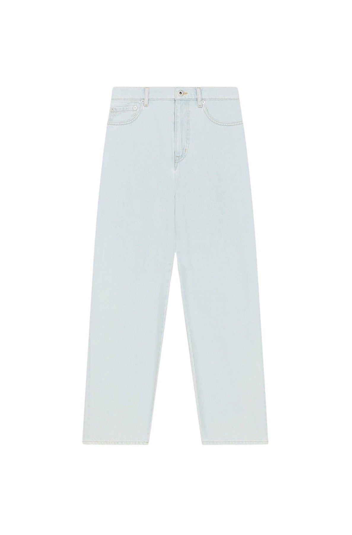 Jean carotte "Kenzo Travel" - Bleached Blue Denim