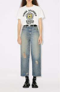 Jean carotte - Stone Bl Dirty Blue Denim
