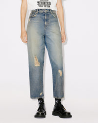 Dirty Blue Carrot Fit Jeans
