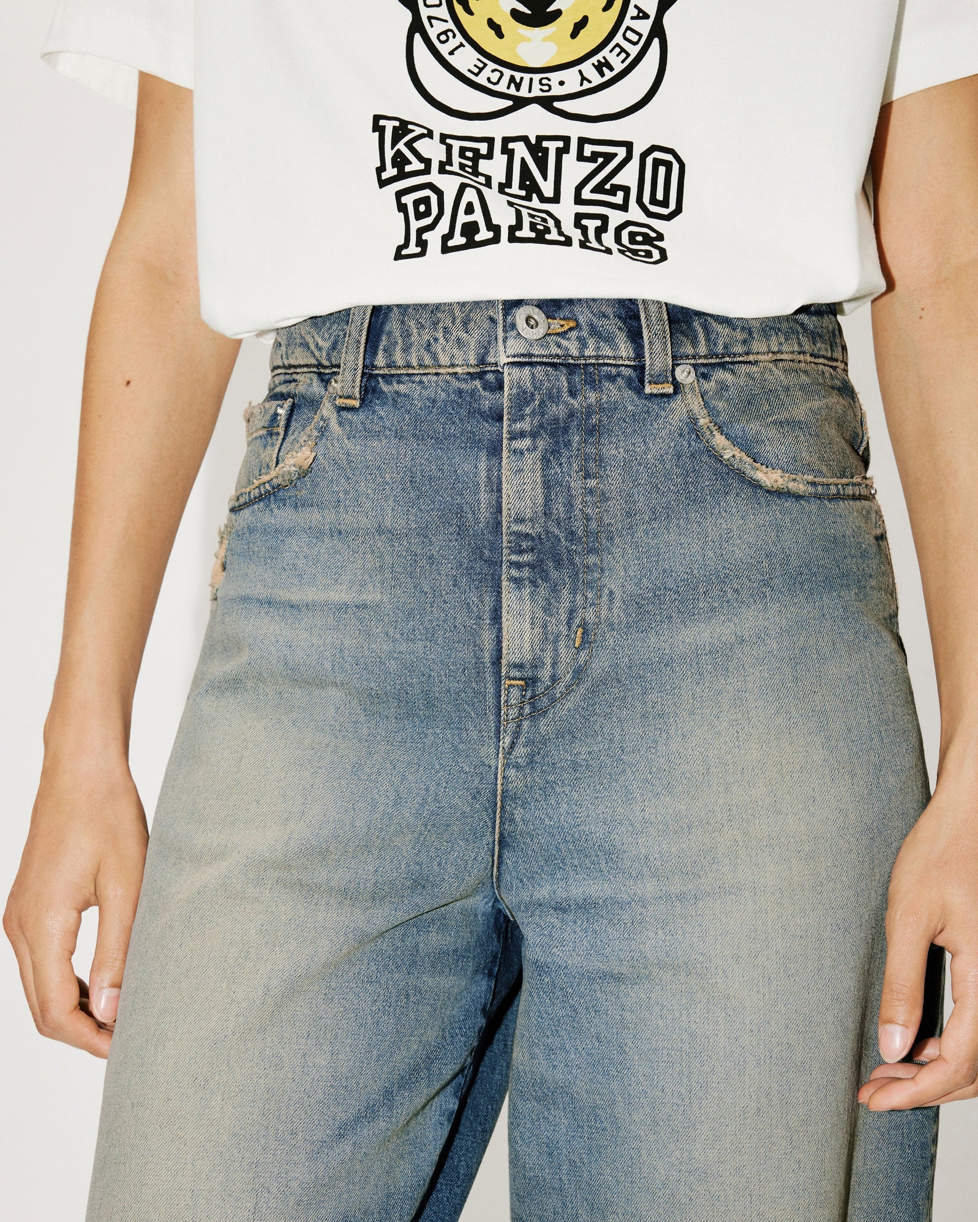 Dirty Blue Carrot Fit Jeans