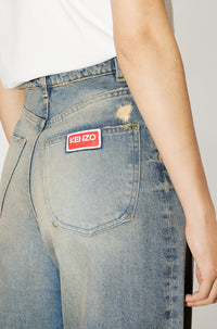 Jean carotte - Stone Bl Dirty Blue Denim
