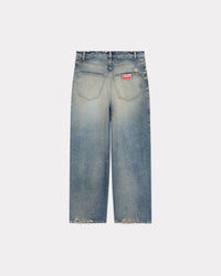 Jean carotte - Stone Bl Dirty Blue Denim