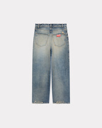 Dirty Blue Carrot Fit Jeans