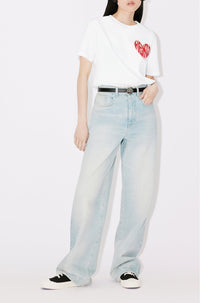 Jean large Ayame - Medium Stone Blue