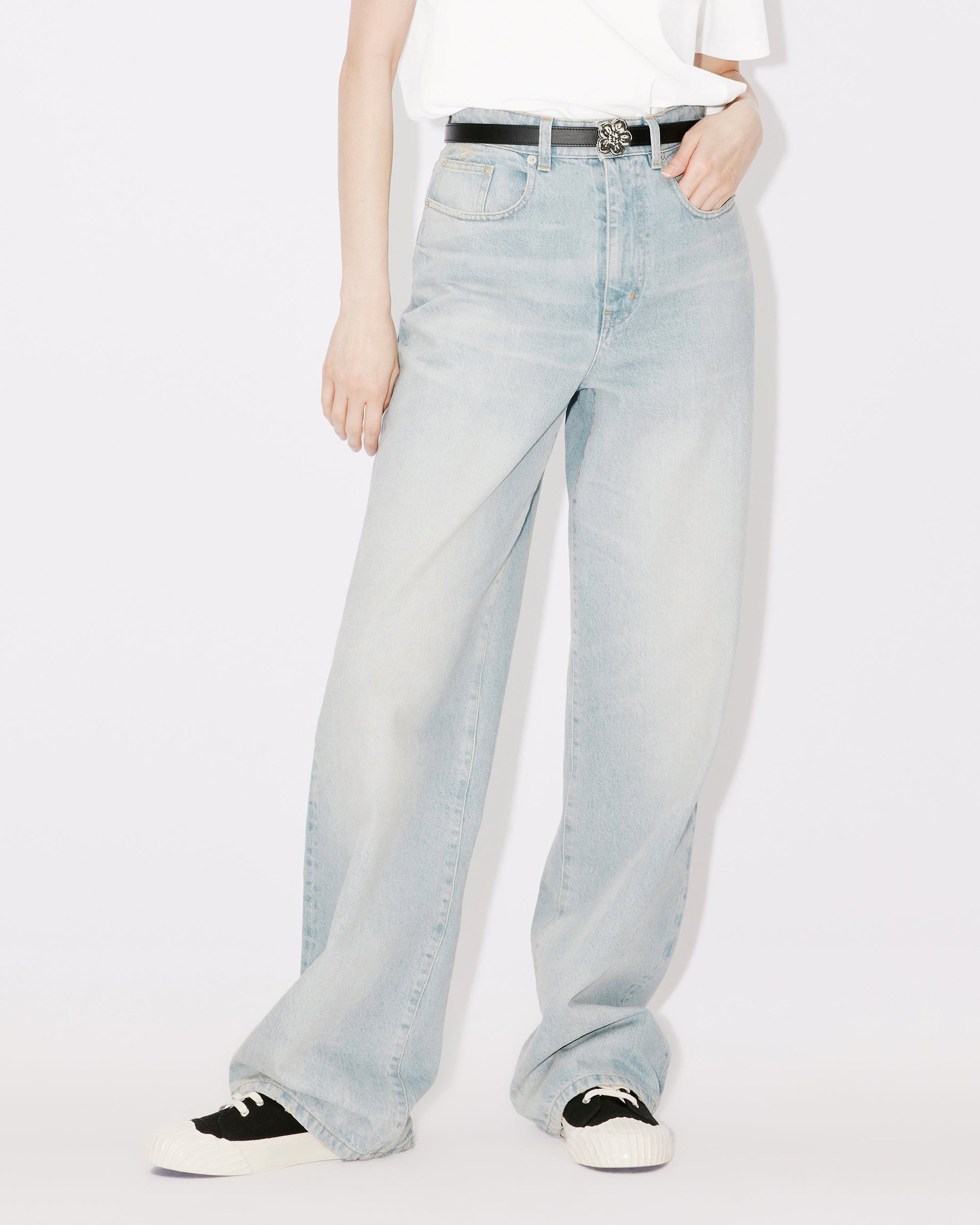 Jean large Ayame - Medium Stone Blue