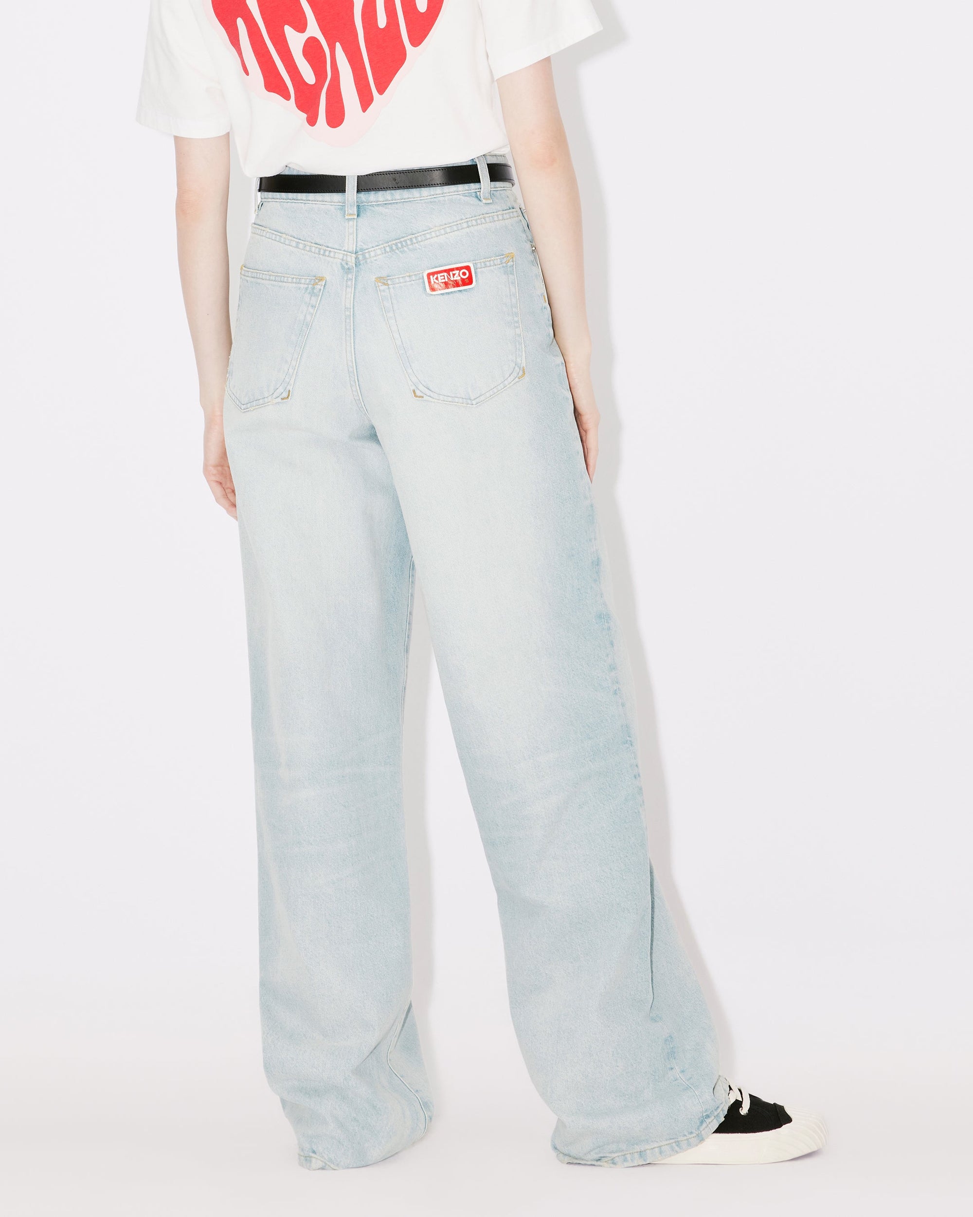 Jean large Ayame - Medium Stone Blue
