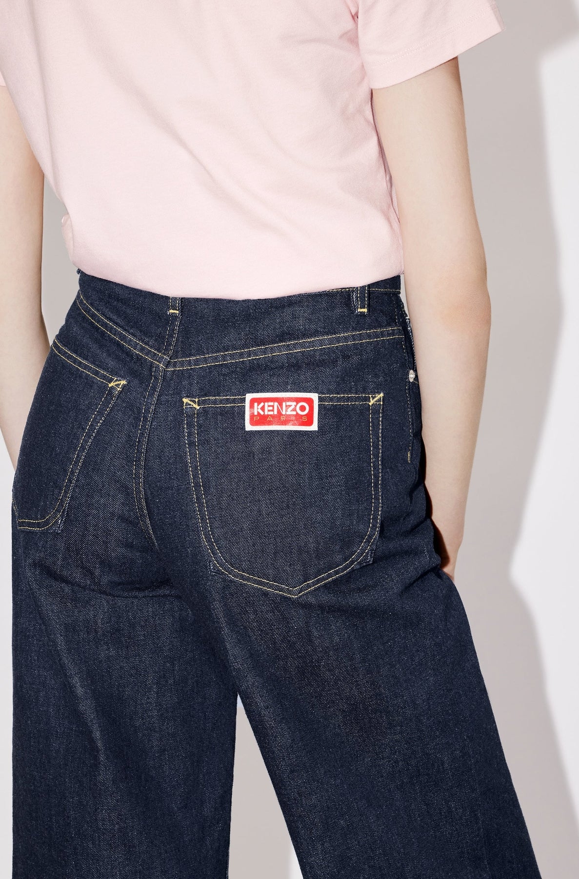 Jean Sumire court - Rinse Blue Denim