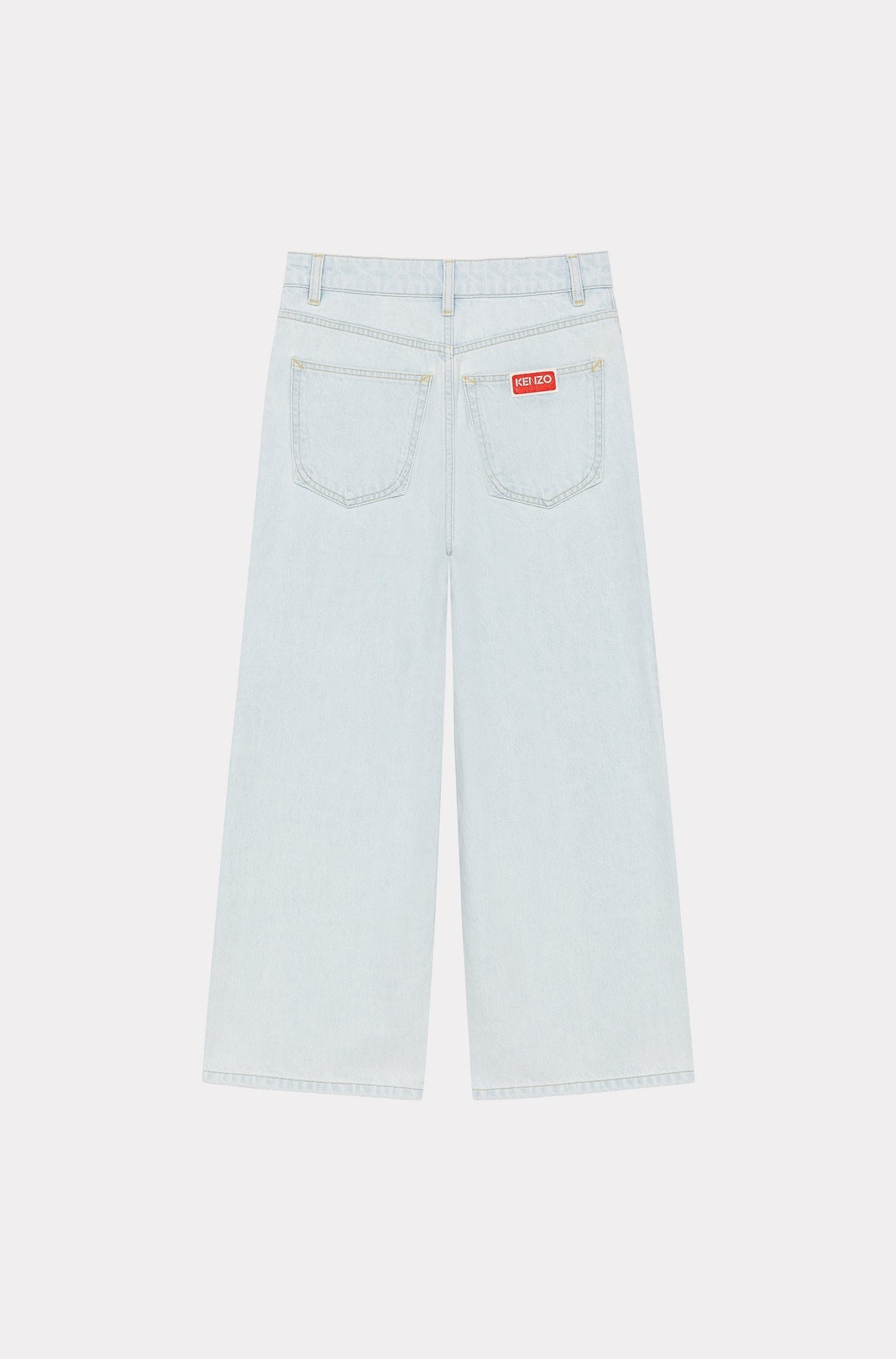 Jean cropped Sumire - Bleached Blue Denim