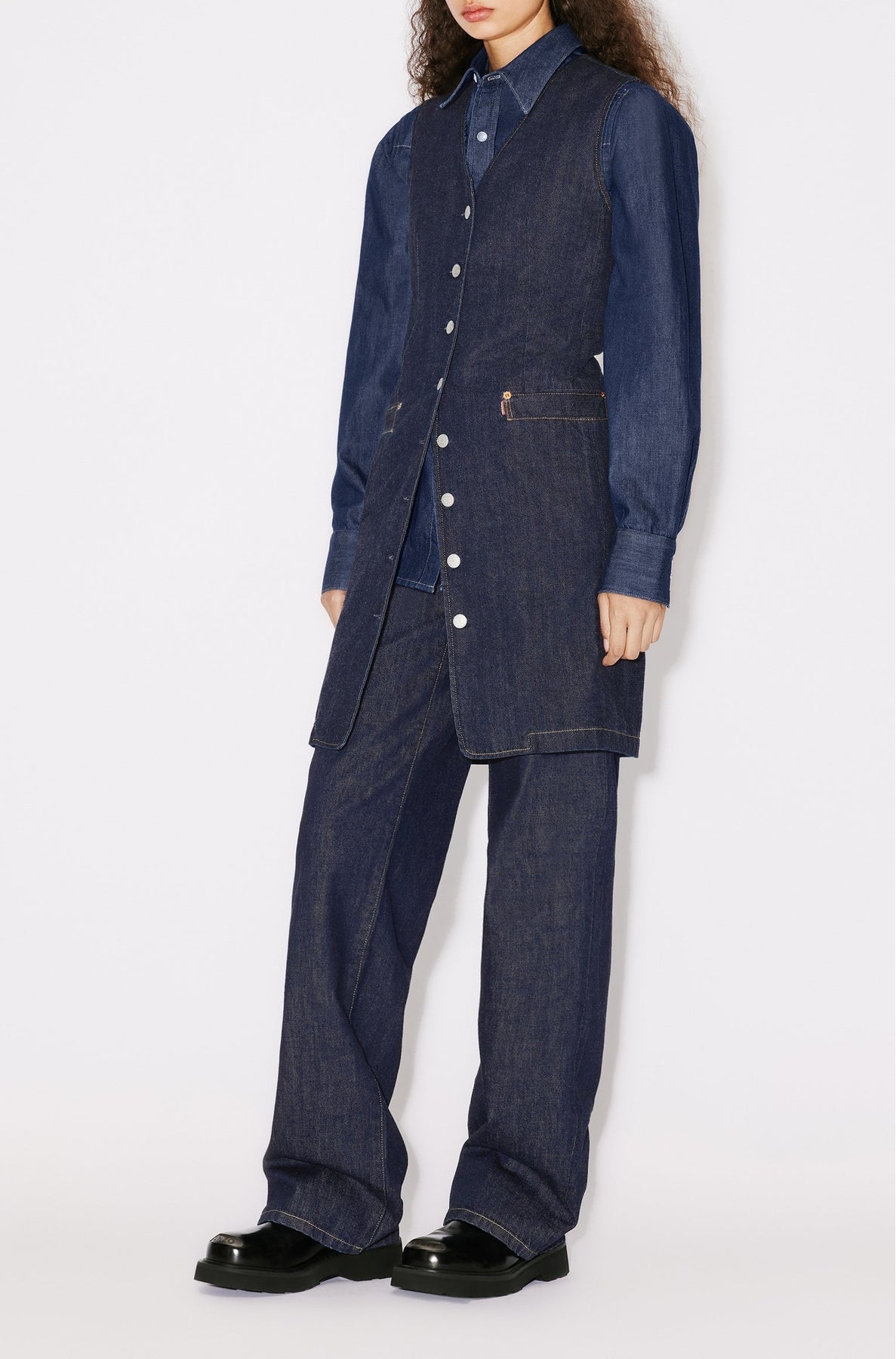 Robe en denim - Rinse Blue