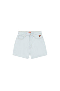 Bleach Blue Denim Shorts
