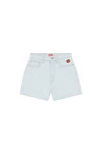 Bleach Blue Denim Shorts