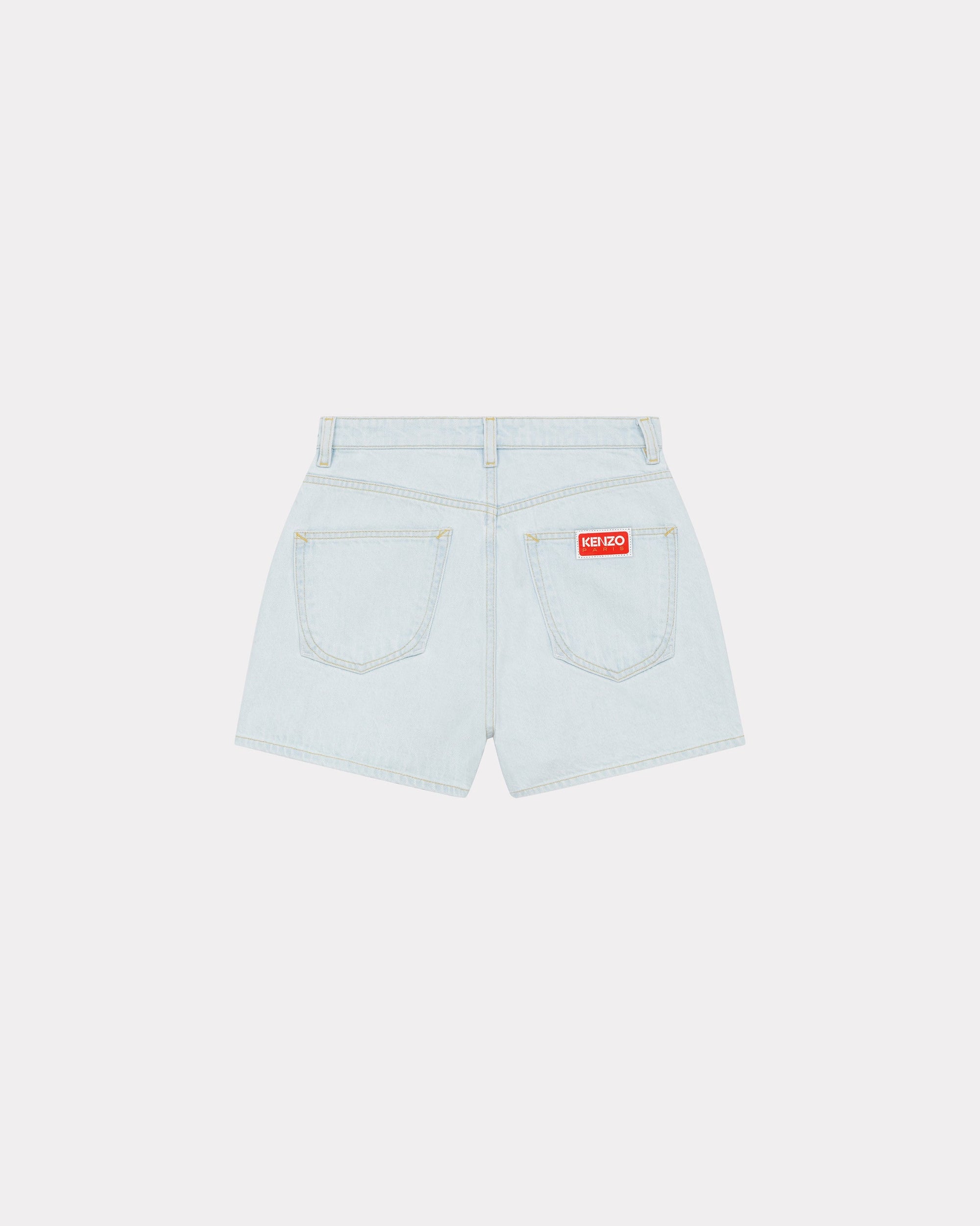 Bleach Blue Denim Shorts