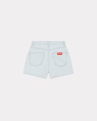 Bleach Blue Denim Shorts