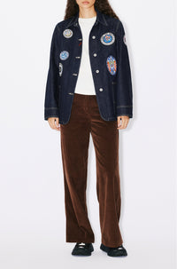 Veste workwear "Kenzo Travel" en denim - Rinse Blue Denim