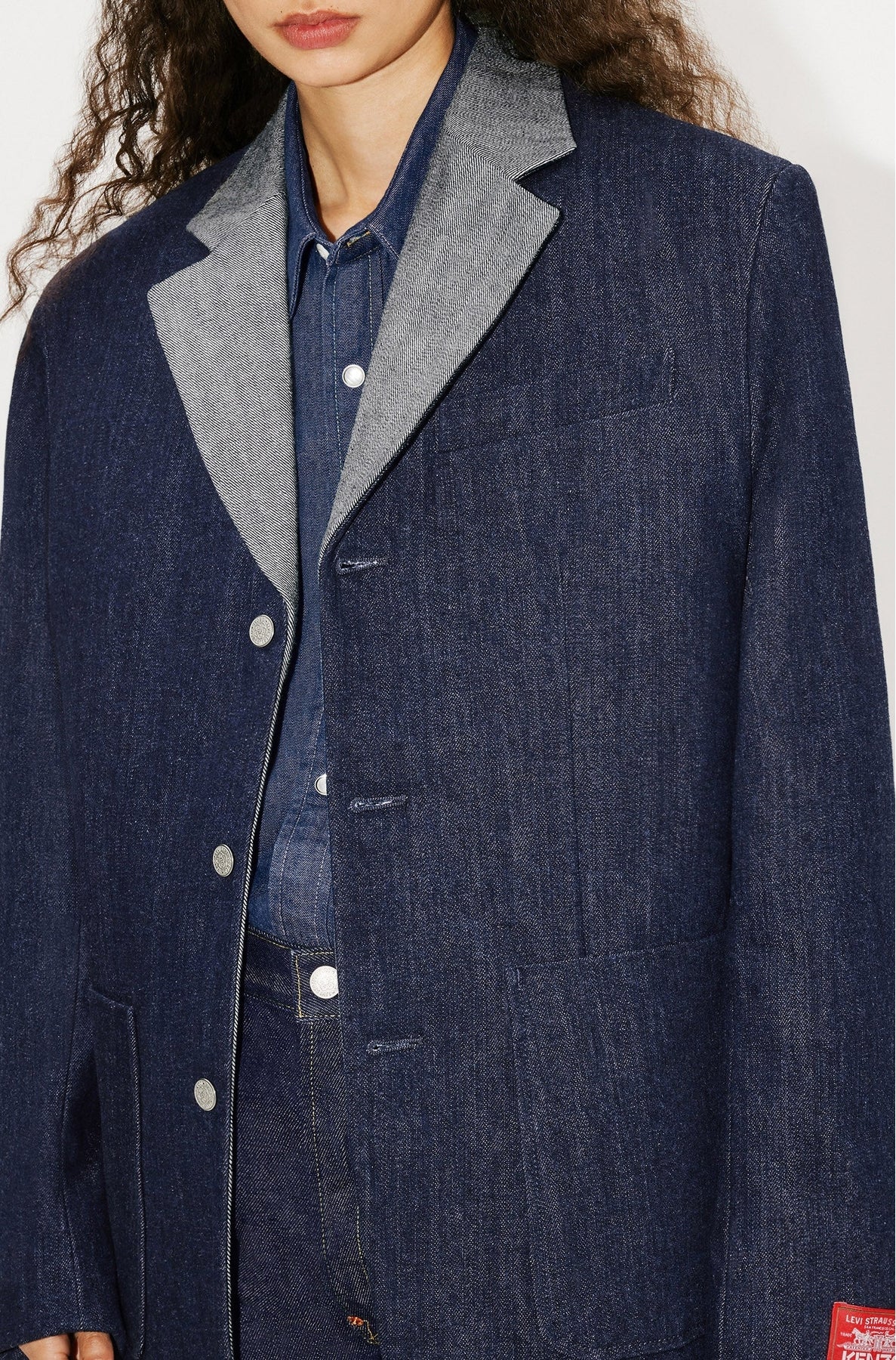 Blazer en denim Levis - Rinse Blue