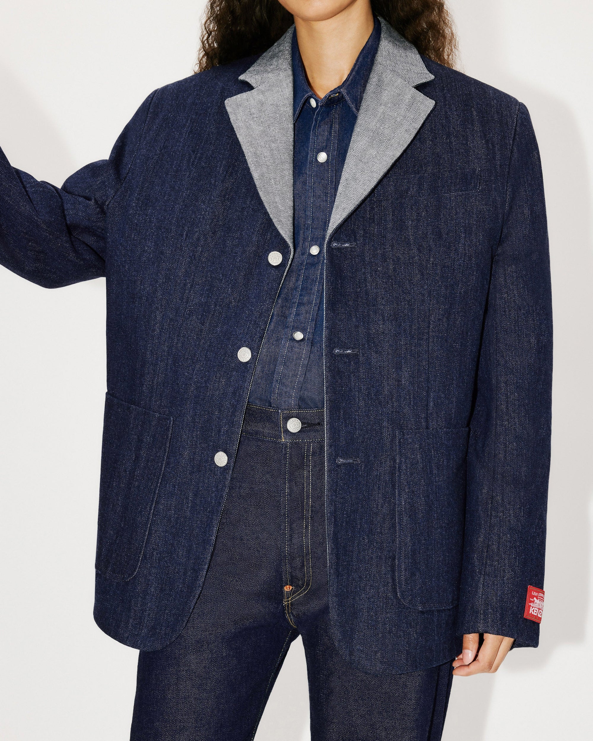 Blazer en denim Levis - Rinse Blue