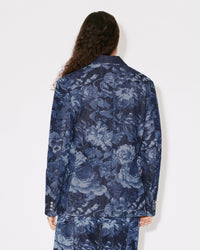 Blazer en denim imprimé - Midnight Blue