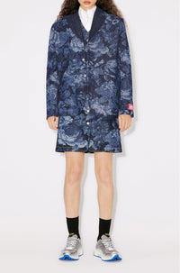 Blazer en denim imprimé - Midnight Blue
