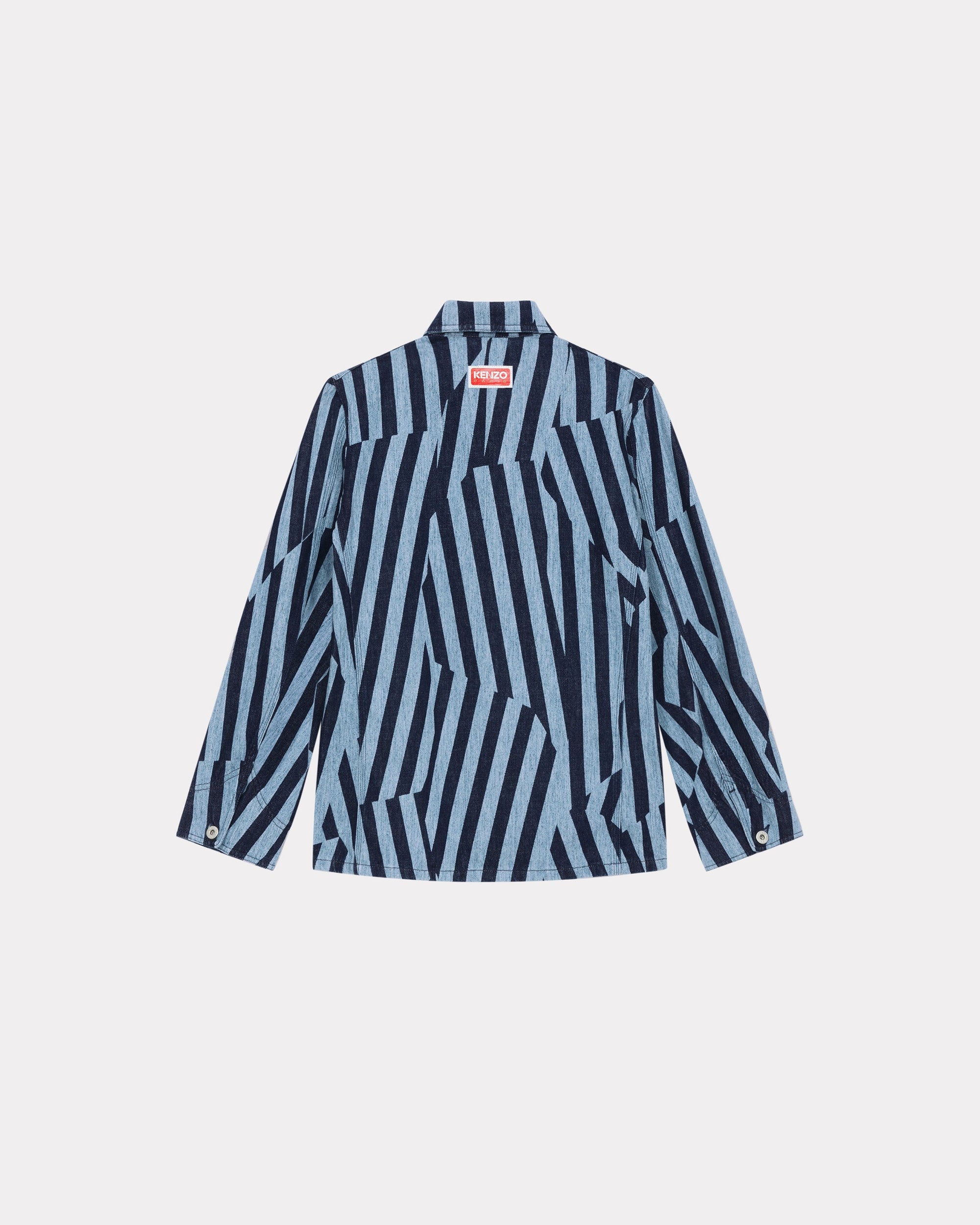 Veste de travail à rayures Dazzle en denim - Rinse Blue