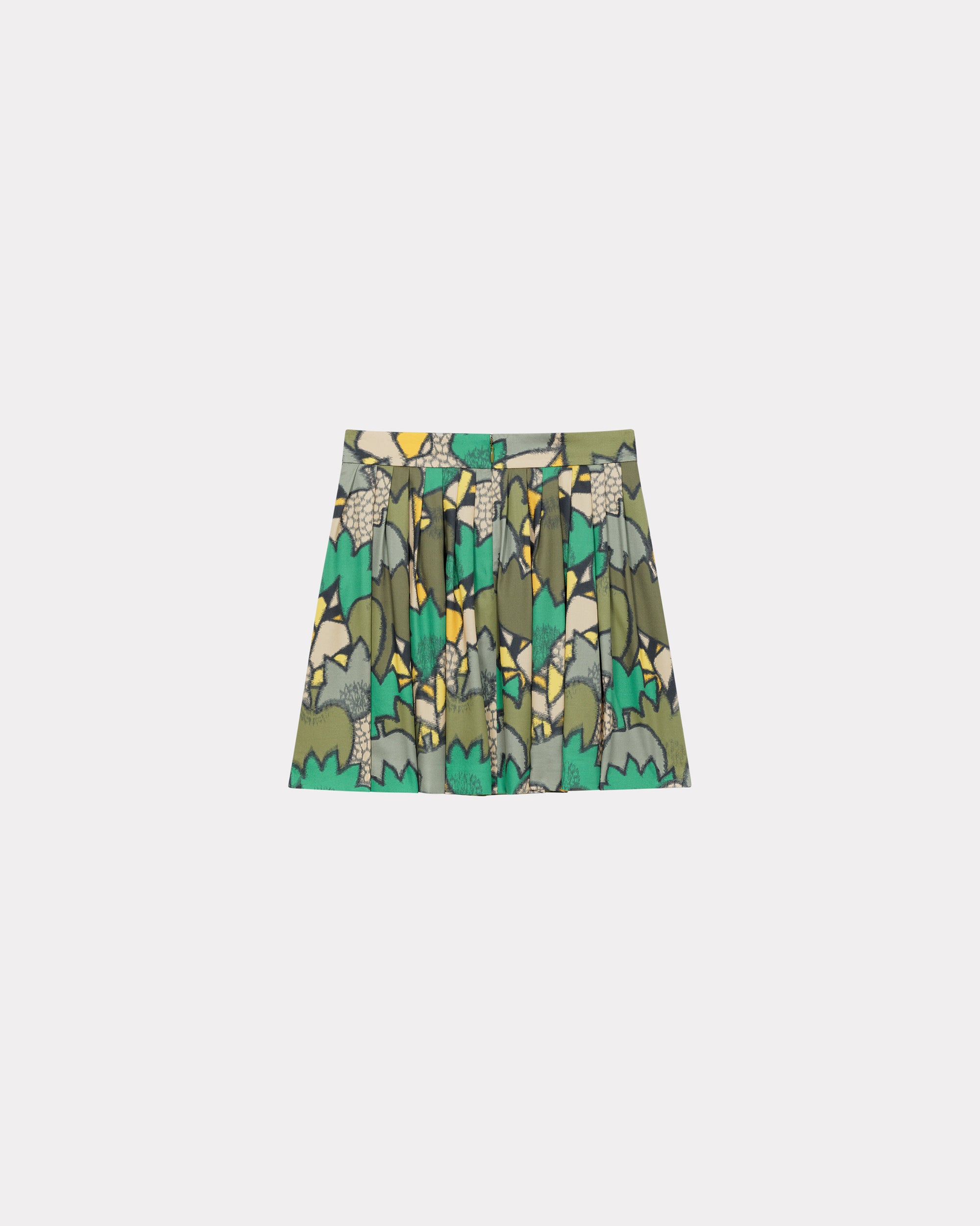 Kimono Kenzo Camo' mini skirt - Dark Khaki