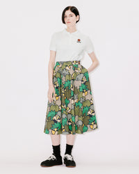 Jupe midi "Kimono Kenzo Camo" - Dark Khaki