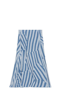 Kenzo Dazzle Stripe Midi Skirt