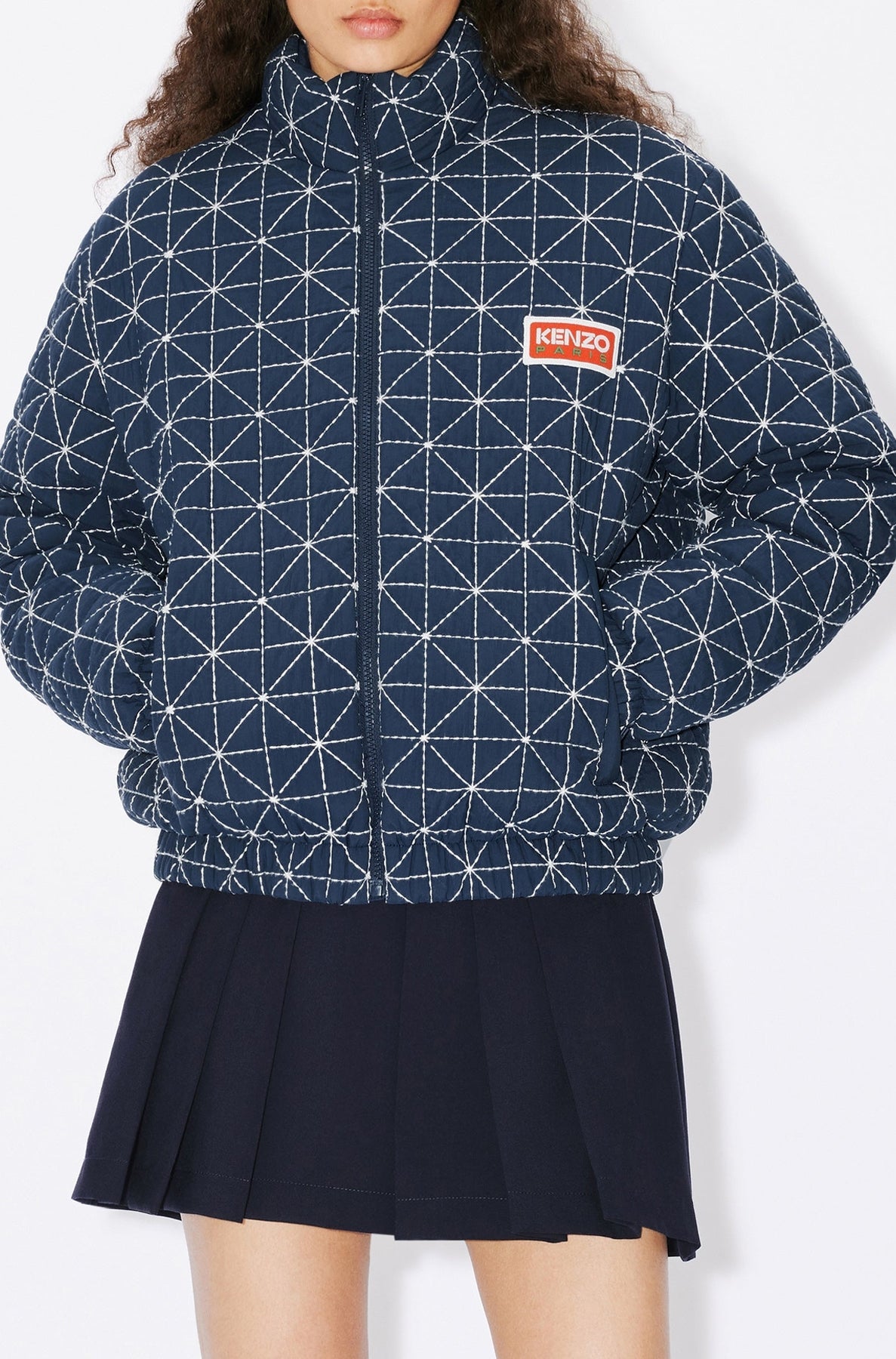 Doudoune "Kenzo Sashiko Stitch" - Midnight Blue
