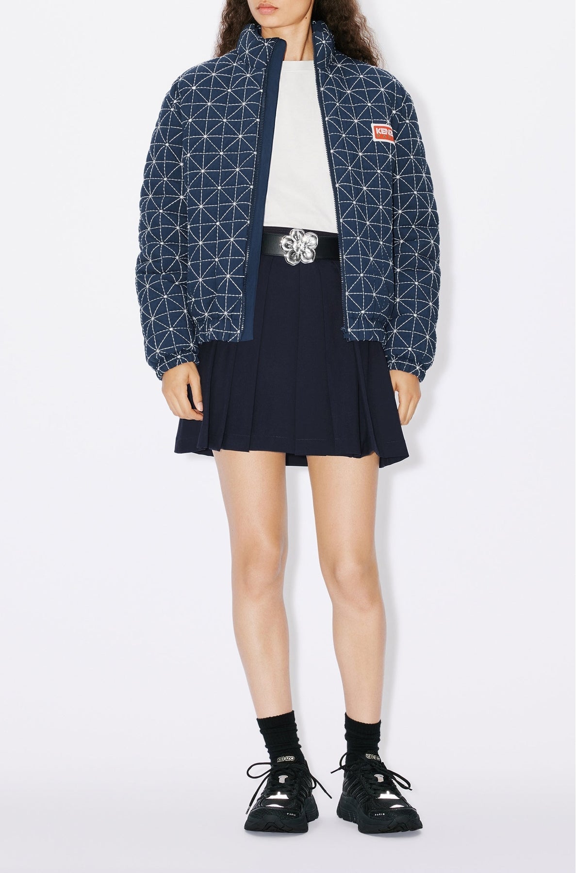 Doudoune "Kenzo Sashiko Stitch" - Midnight Blue