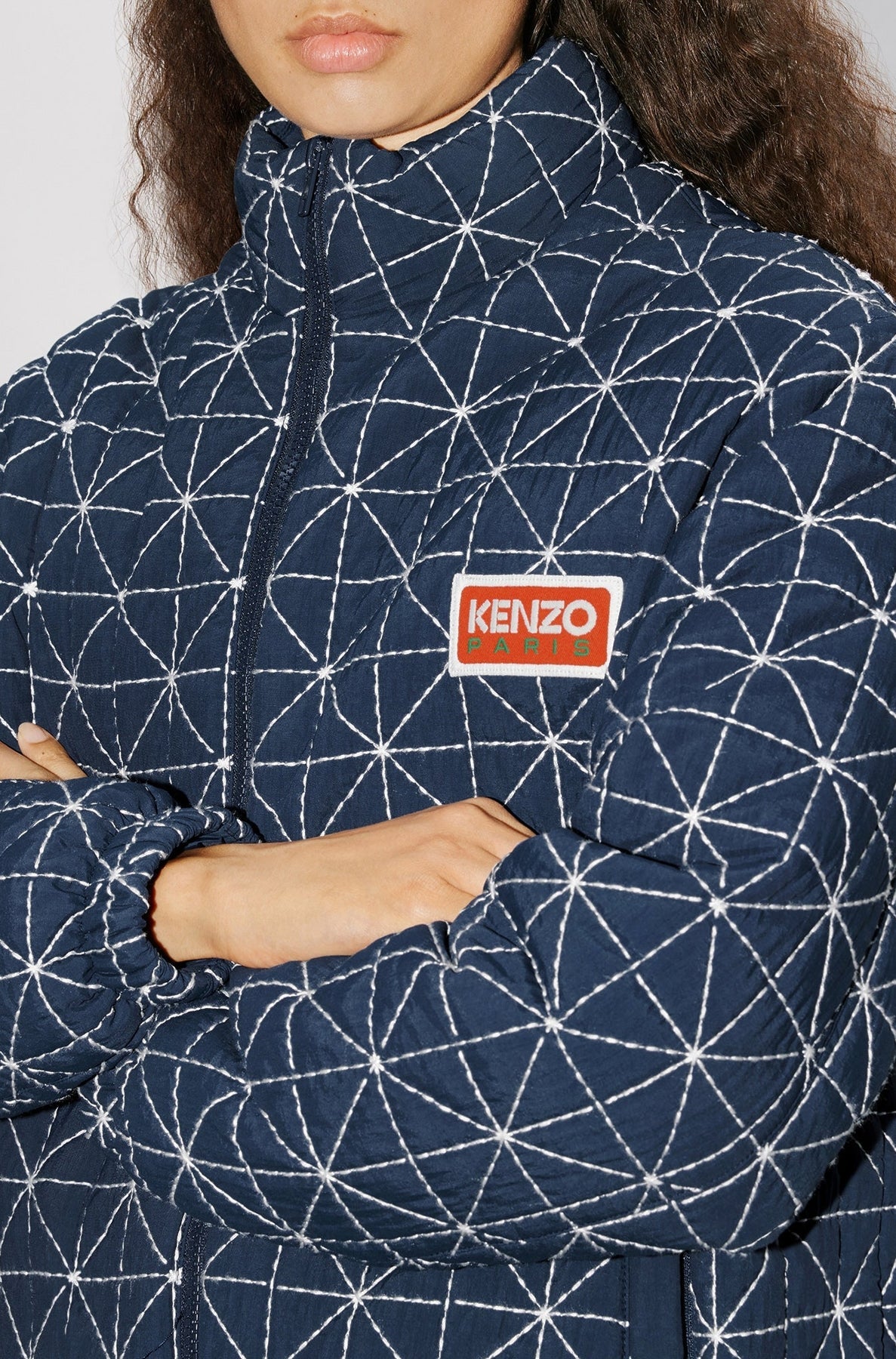 Doudoune "Kenzo Sashiko Stitch" - Midnight Blue