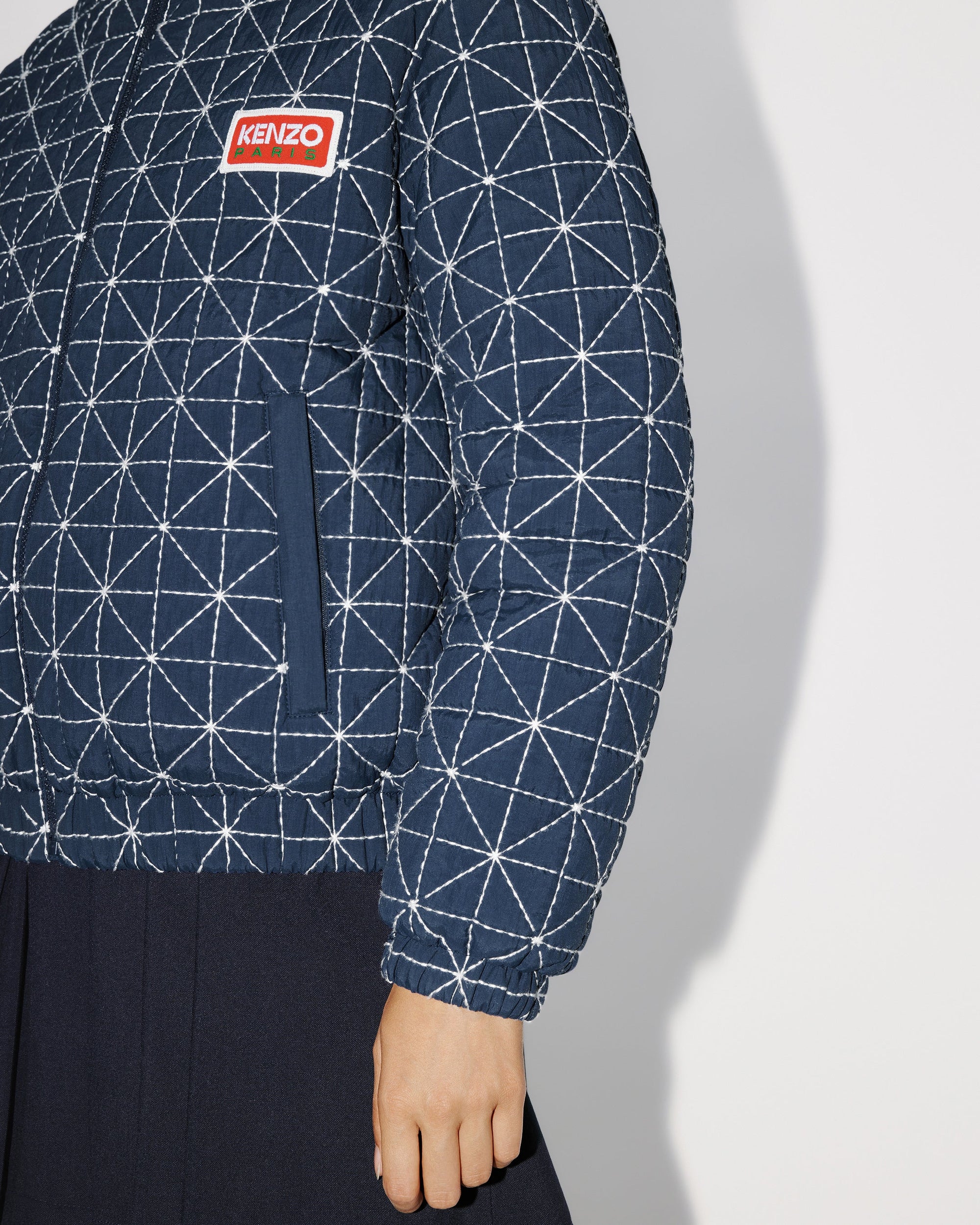 Doudoune "Kenzo Sashiko Stitch" - Midnight Blue
