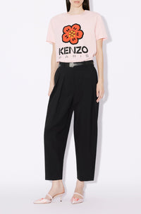 Pantalon plissé en laine - Black
