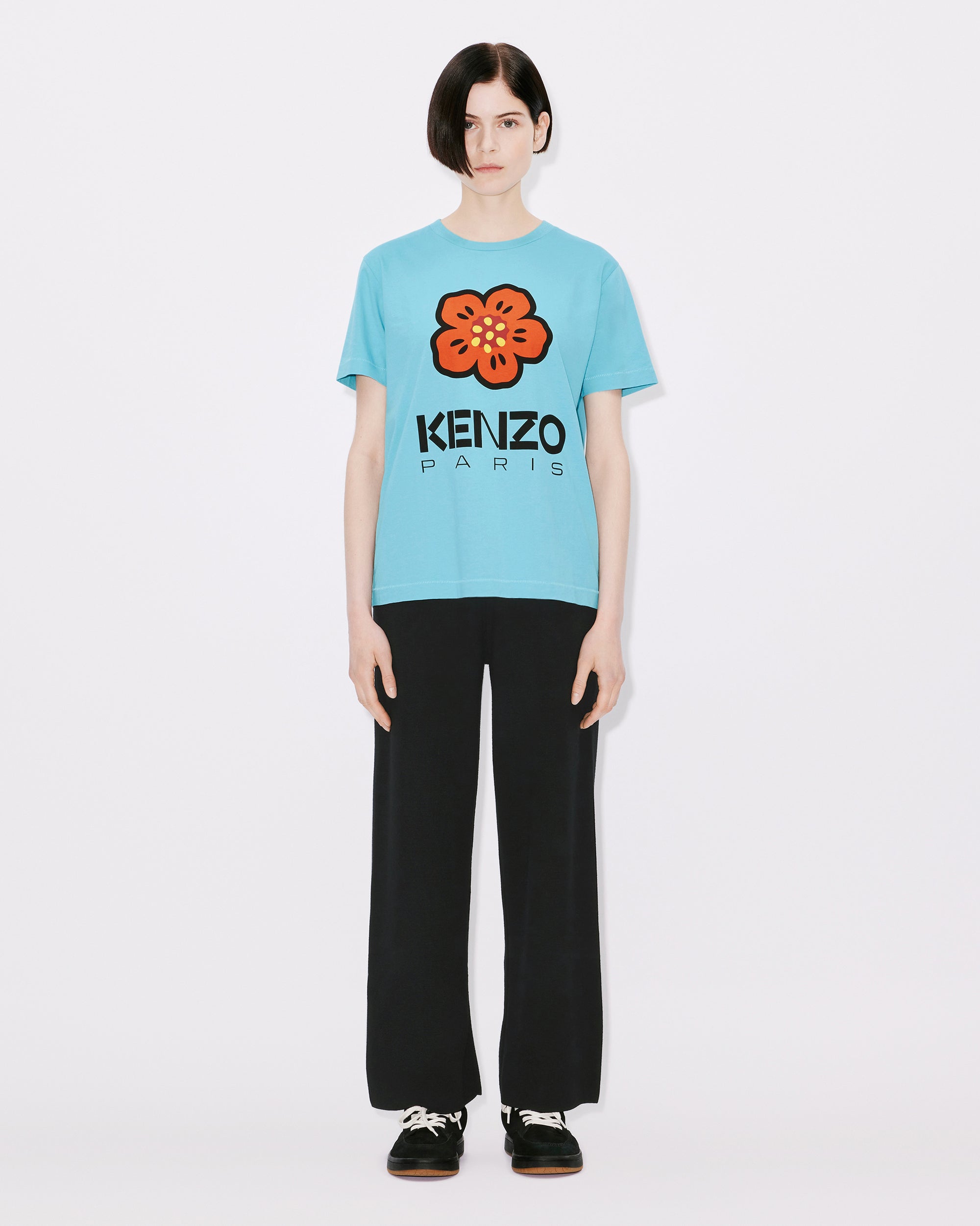 Boke Flower Crest Logo Pants