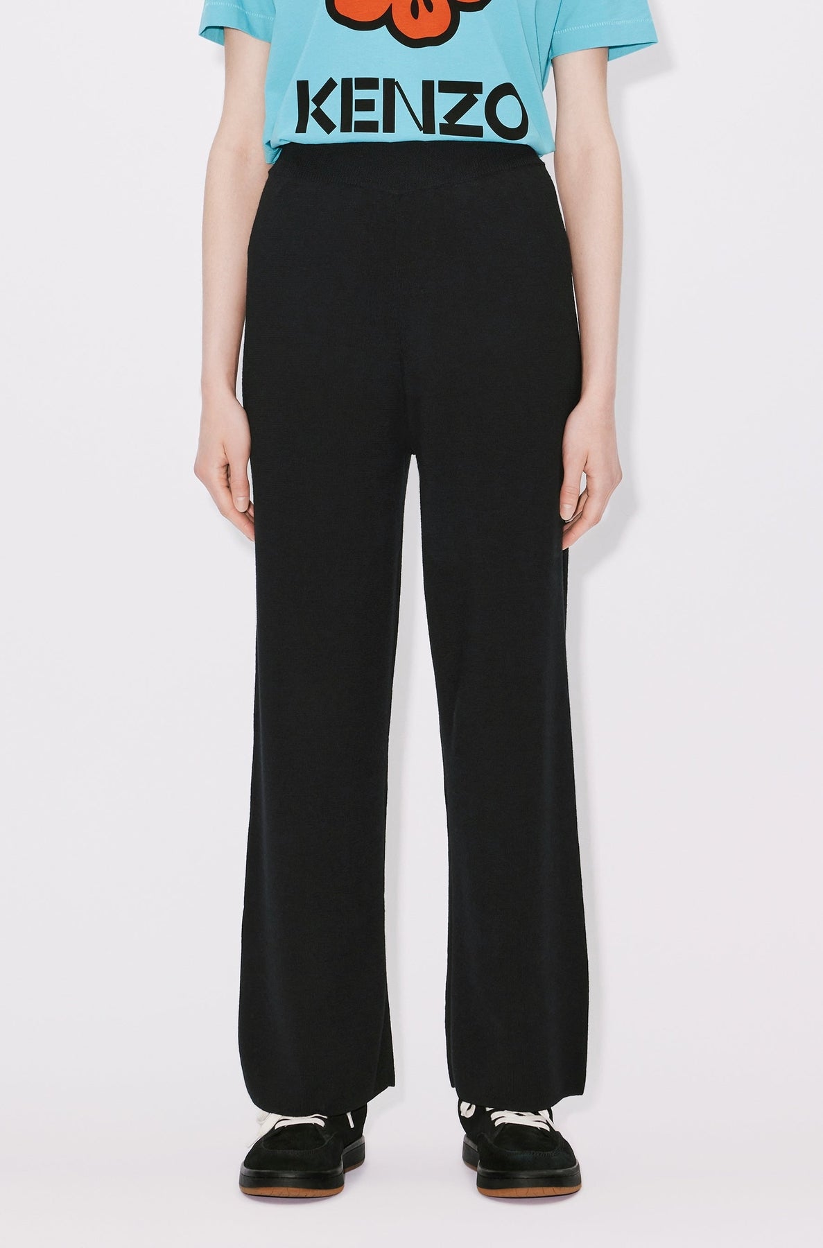Boke Flower wool trousers - Black