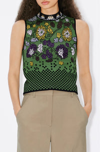 Pull "Kenzo Archive Floral" - Grass Green