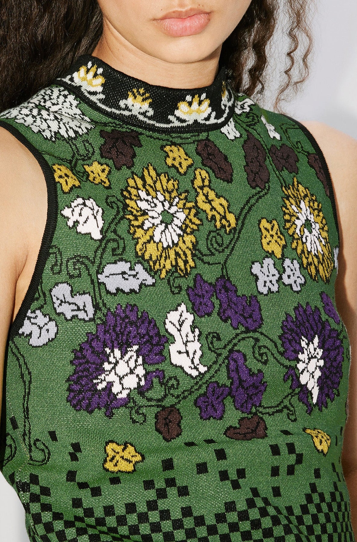 Pull "Kenzo Archive Floral" - Grass Green